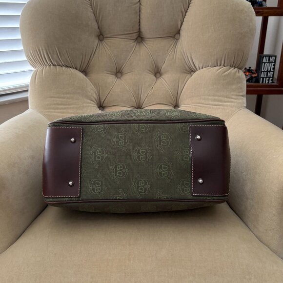 NEW Auth DOONEY & BOURKE Donegal Cresy Double Handle Satchel Tote Bag - Picture 6 of 8